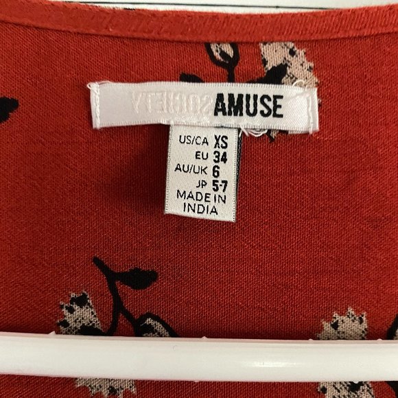 Amuse Society Maxi Dress with Floral Pattern - Picture 4 of 4